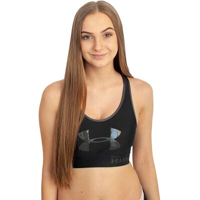 Sportovní podprsenka Under Armour Mid Keyhole Graphic - Ženy Sportovní podprsenka Under Armour Mid Keyhole Graphic - Ženy