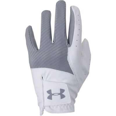 Mănușă de golf Under Armour Medal - Oțel / Alb / L - Mănușă de golf Mănușă de golf Under Armour Medal - Oțel / Alb / L - Mănușă de golf