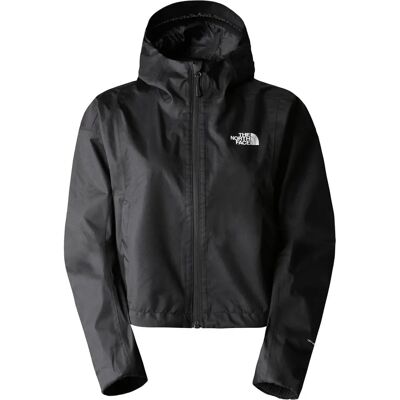 The North Face Cropped Quest Jacket Dam (NF0A55EP) - svart The North Face Cropped Quest Jacket Dam (NF0A55EP) - svart