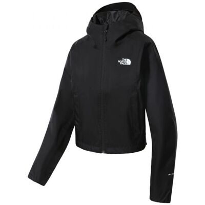 The North Face Cropped Quest Zwarte Jas - Waterdicht Winddicht Lichtgewicht The North Face Cropped Quest Zwarte Jas - Waterdicht Winddicht Lichtgewicht