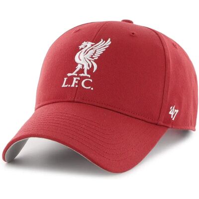 47 Brand Liverpool FC Rote Verstellbare Snapback Cap - Cap 47 Brand Liverpool FC Rote Verstellbare Snapback Cap - Cap