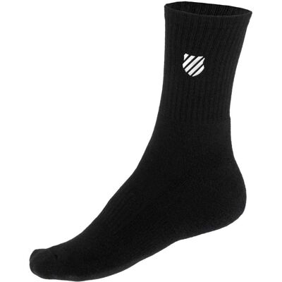 K-Swiss Hypercourt Tennissocken 2er Pack Herren in schwarz K-Swiss Hypercourt Tennissocken 2er Pack Herren in schwarz