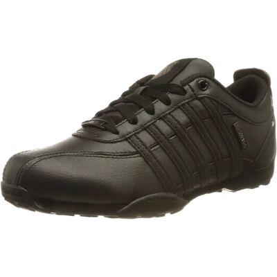 K-Swiss Arvee 1.5 Leather - Men's Sneakers Shoes Leather Black - Sporty Style K-Swiss Arvee 1.5 Leather - Men's Sneakers Shoes Leather Black - Sporty Style