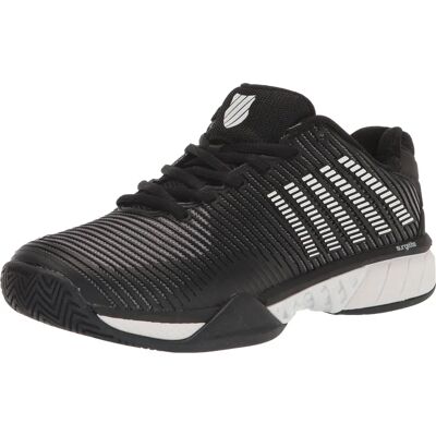 K-Swiss Hypercourt Express 2 Heren Tennisschoenen - Zwart/Wit K-Swiss Hypercourt Express 2 Heren Tennisschoenen - Zwart/Wit