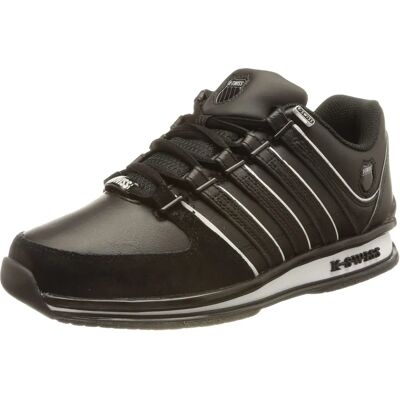 K Swiss Rinzler Lederschuhe - Ganzjährig Herren Schwarz - 8 UK K Swiss Rinzler Lederschuhe - Ganzjährig Herren Schwarz - 8 UK