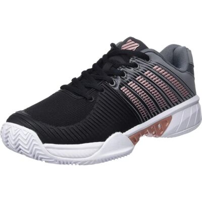 K Swiss K-Swiss Express Light HB Vrouwen - tennisschoenen - zwart/grijs K Swiss K-Swiss Express Light HB Vrouwen - tennisschoenen - zwart/grijs