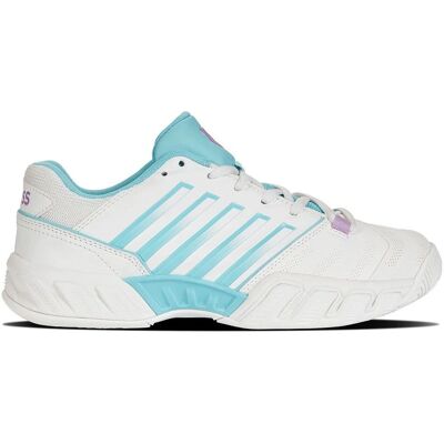 Zapatillas K-Swiss Big Shot Light 4 - Blanco/Azul/Lila - Zapatillas de tenis Zapatillas K-Swiss Big Shot Light 4 - Blanco/Azul/Lila - Zapatillas de tenis