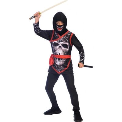 Strój ninja czaszka - Dzieci XL Strój ninja czaszka - Dzieci XL