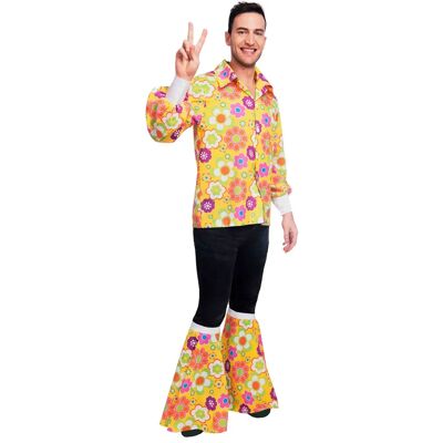 Déguisement Adulte Amscan - Chemise Fleurs & Gaiters Déguisement Adulte Amscan - Chemise Fleurs & Gaiters