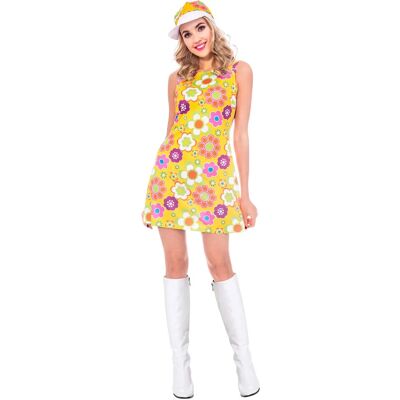 Amscan 9905114 Flower Power Dress - Costume Amscan 9905114 Flower Power Dress - Costume