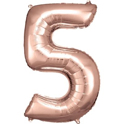 Amscan 9906280 Rose Gold Ballon - Party Dekoration Amscan 9906280 Rose Gold Ballon - Party Dekoration