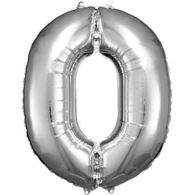 Amscan 9906285 Silber Party Ballon - Ballon Amscan 9906285 Silber Party Ballon - Ballon