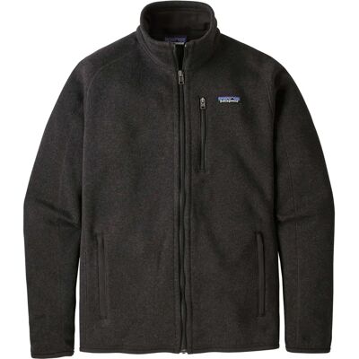 Patagonia Men's Better Sweater Fleece Jacket (25528) - black (25528-BLK) Patagonia Men's Better Sweater Fleece Jacket (25528) - black (25528-BLK)