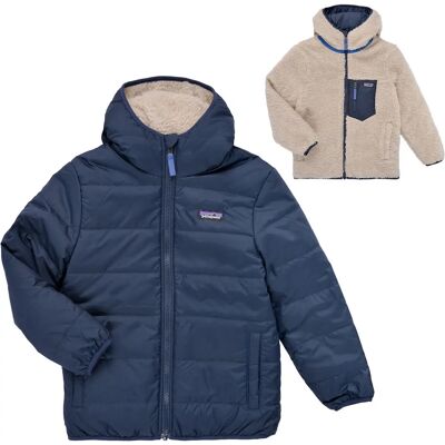 Giacca reversibile per bambini Patagonia - Blu Giacca reversibile per bambini Patagonia - Blu