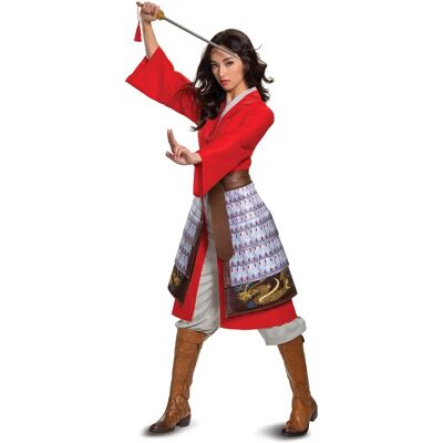 Disney Mulan Hero Rotes Kleid - Kostüm Disney Mulan Hero Rotes Kleid - Kostüm