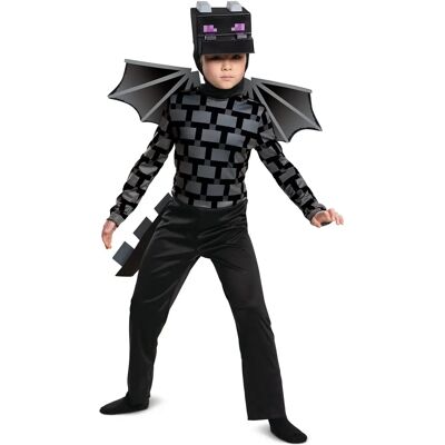 Costume Ender Dragon Minecraft classique de Lacey Wigs Ki'ds - Grand L Costume Ender Dragon Minecraft classique de Lacey Wigs Ki'ds - Grand L