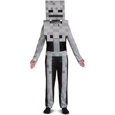Minecraft Skelettkostym - Storlek S Minecraft Skelettkostym - Storlek S
