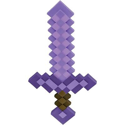 Disguise Minecraft Purple Enchanted Sword - Toy - 51cm Disguise Minecraft Purple Enchanted Sword - Toy - 51cm