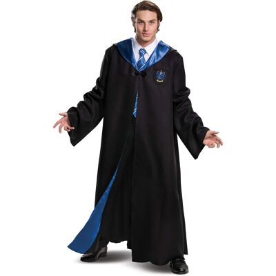 Harry Potter Ravenclaw Köpeny Deluxe - Felnőtt fekete/kék/fehér - Köpeny Harry Potter Ravenclaw Köpeny Deluxe - Felnőtt fekete/kék/fehér - Köpeny