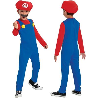 Nintendo Super Mario Costume - Child - Multicolour Nintendo Super Mario Costume - Child - Multicolour