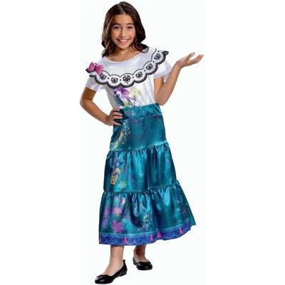 Disney Mirabel child costume - Mexican print, Butterfly, Pink bow - Child 3-4 years Disney Mirabel child costume - Mexican print, Butterfly, Pink bow - Child 3-4 years