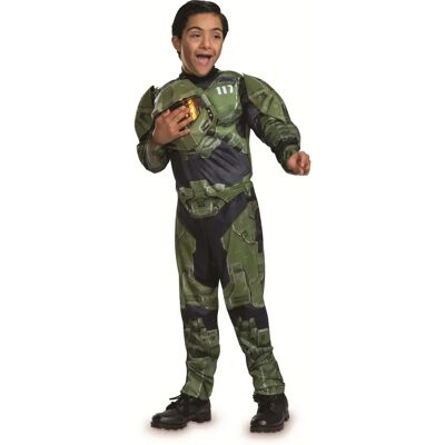 Disguise Master Chief Zöld Jelmez - Halo Videójáték Gyerekeknek Disguise Master Chief Zöld Jelmez - Halo Videójáték Gyerekeknek