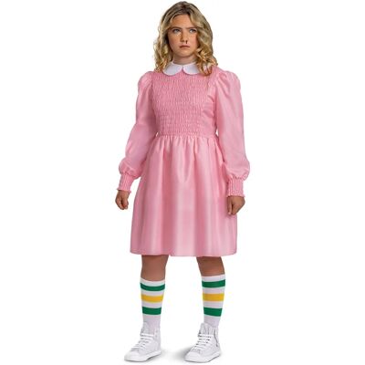 Lacey Wigs Robe Rose d'Onze - Stranger Things Lacey Wigs Robe Rose d'Onze - Stranger Things