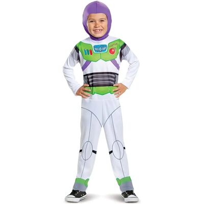 Lacey Wigs Buzz Lightyear Costume - Toy Story for children white/purple 5-6 years Lacey Wigs Buzz Lightyear Costume - Toy Story for children white/purple 5-6 years