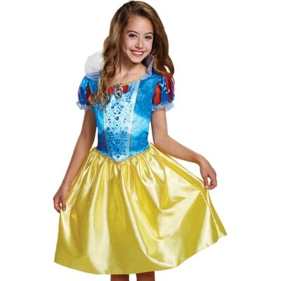 Disney Prinzessin Schneewittchen Kostüm - Blaues Satin-Kleid für Kinder Disney Prinzessin Schneewittchen Kostüm - Blaues Satin-Kleid für Kinder