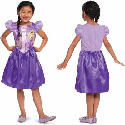 Disney Prinzessin Rapunzel Kostüm - Kleid für Kinder 5-6 Jahre Disney Prinzessin Rapunzel Kostüm - Kleid für Kinder 5-6 Jahre