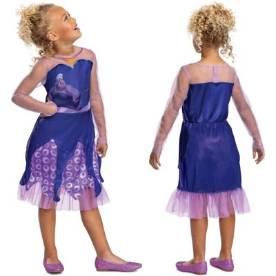 Déguisement Disney Ursula pour filles - Violet - Enfant 5-6 ans - Costumes.com Déguisement Disney Ursula pour filles - Violet - Enfant 5-6 ans - Costumes.com