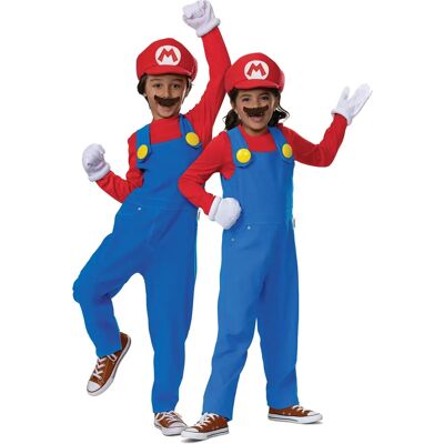 Lacey Wigs Mario Elevated Puku - Pieni sininen/punainen - Asut Lacey Wigs Mario Elevated Puku - Pieni sininen/punainen - Asut