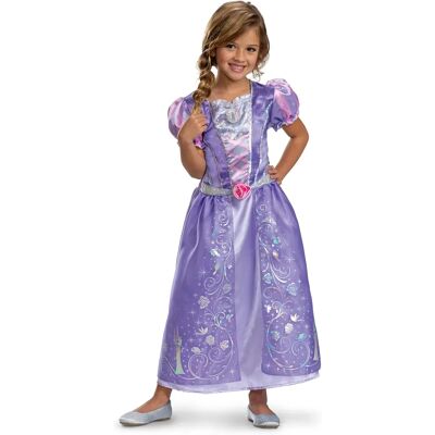 Déguisement de Raiponce pour enfants 3-4 ans - Publicité Déguisement de Raiponce pour enfants 3-4 ans - Publicité
