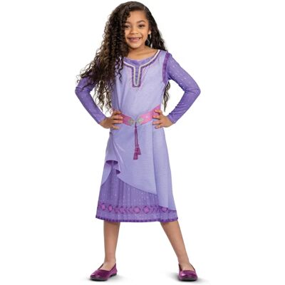 Disney Barnkostym Asha Wish 5-6 År - Kostym Disney Barnkostym Asha Wish 5-6 År - Kostym