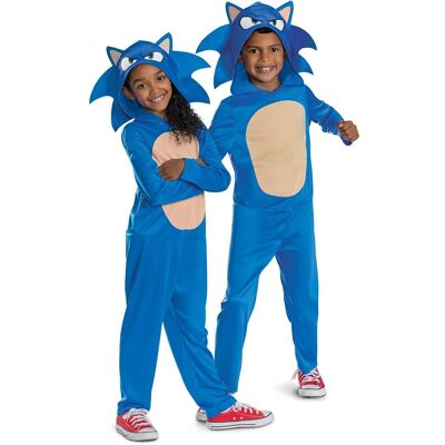 Barnedrakt Sonic the Hedgehog - Flerfarget - 4-8 År Barnedrakt Sonic the Hedgehog - Flerfarget - 4-8 År