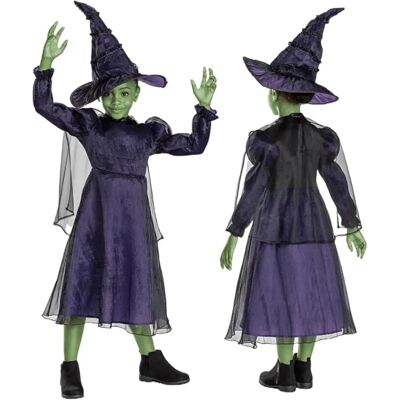 Disfraz Deluxe Elphaba para niños Disfraz Deluxe Elphaba para niños