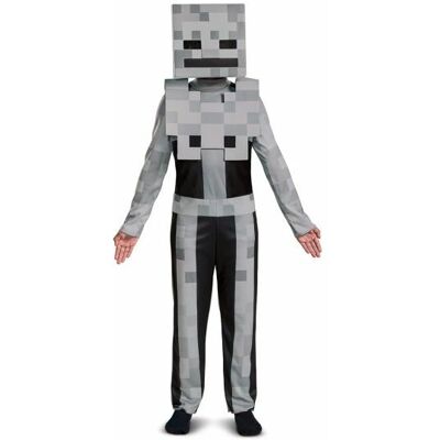 Minecraft Skelettkostym - Barn Medium - Halloween Minecraft Skelettkostym - Barn Medium - Halloween