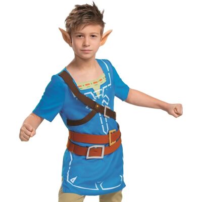 Nintendo Legend Of Zelda Breath Of The Wild Boys Costume - Blue & Brown - Medium Nintendo Legend Of Zelda Breath Of The Wild Boys Costume - Blue & Brown - Medium