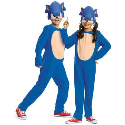 Dětský kostým Sonic - Velikost S - Děti - Kostýmy a doplňky Dětský kostým Sonic - Velikost S - Děti - Kostýmy a doplňky