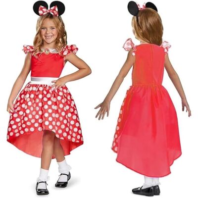 Disney Minnie Pink Costume for Girls - Carnival & Birthday Disney Minnie Pink Costume for Girls - Carnival & Birthday