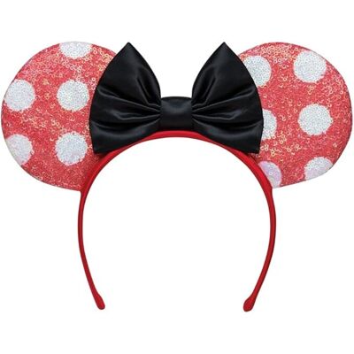 Disguise - Minnie Mouse Headband - Rouge - Pois - Diadème - Publicité Disguise - Minnie Mouse Headband - Rouge - Pois - Diadème - Publicité