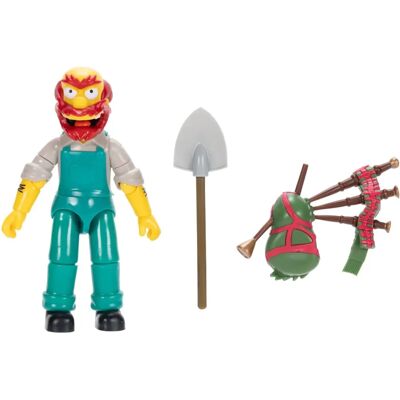 Jakks Simpsons Willy Actionfigur - Harmonika - 13cm Jakks Simpsons Willy Actionfigur - Harmonika - 13cm
