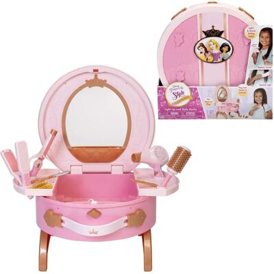 Jakks Pacific Disney Princess - Style Collection - Light Up & Style Vanity - Beauty Set Jakks Pacific Disney Princess - Style Collection - Light Up & Style Vanity - Beauty Set