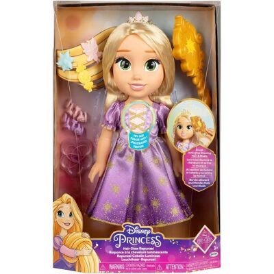 Poupée Disney Princess Rapunzel aux Cheveux Lumineux et Chanteuse Poupée Disney Princess Rapunzel aux Cheveux Lumineux et Chanteuse