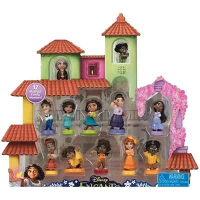 Zestaw figurek rodziny Madrigal od Jakks Pacific - 12 szt. Zestaw figurek rodziny Madrigal od Jakks Pacific - 12 szt.