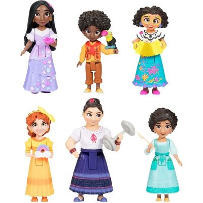 Pack de 6 figurines Disney Encanto de Jakks - 7,5 CM - Publicité Pack de 6 figurines Disney Encanto de Jakks - 7,5 CM - Publicité