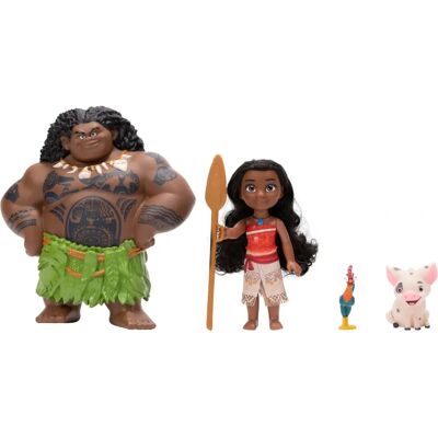 Jakks Pacific Disney Vaiana Maui Pua Hei Hei Set di Figure Giocattolo - Set di Figure Jakks Pacific Disney Vaiana Maui Pua Hei Hei Set di Figure Giocattolo - Set di Figure