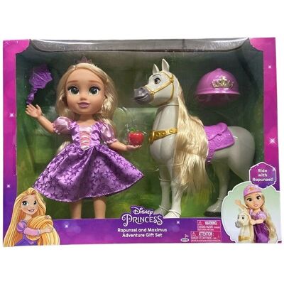 Jakks Pacific Rapunzel Modelo Cabello Largo Set - Princesa y Caballo Jakks Pacific Rapunzel Modelo Cabello Largo Set - Princesa y Caballo