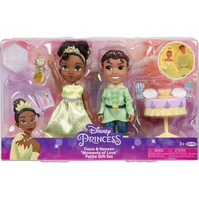 Set de Figuras Disney Tiana Naveen 15cm - La Princesa y el Sapo Set de Figuras Disney Tiana Naveen 15cm - La Princesa y el Sapo