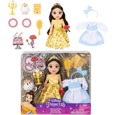Jakks Pacific Belle Puppe - Disney Prinzessin Zubehör 15cm Jakks Pacific Belle Puppe - Disney Prinzessin Zubehör 15cm
